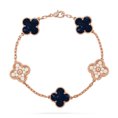 [ECHO ]CLOVER 5 MOTIF PIETERSITE BRACELET COLLECTION