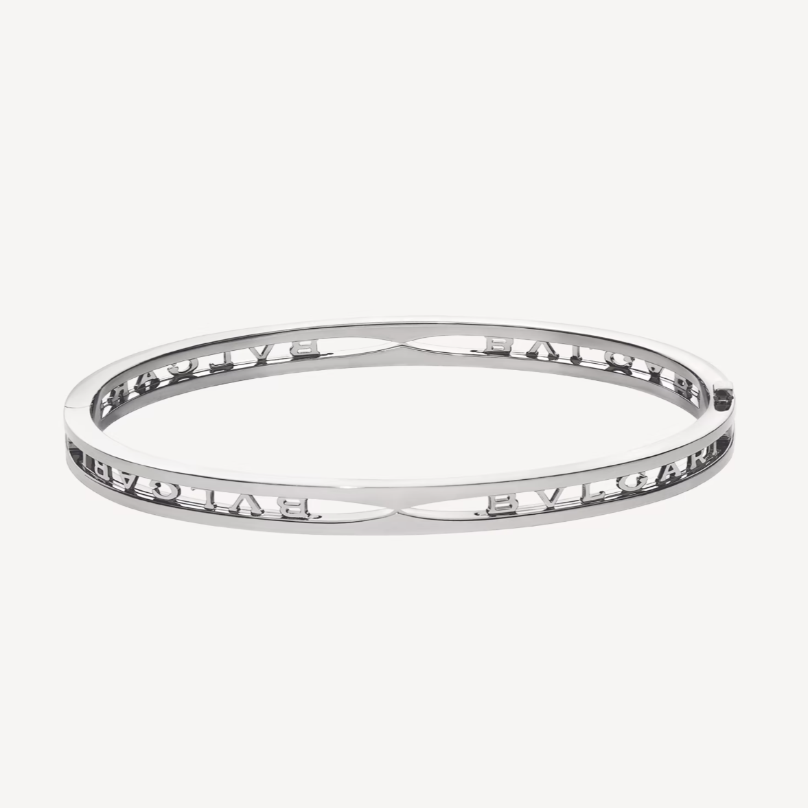 [Echo ]ZERO 1 SPIRAL LOGO SILVER BRACELET