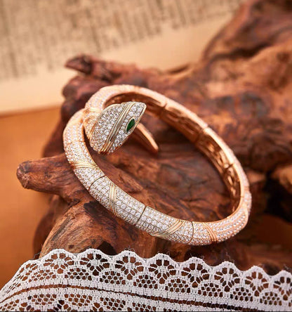 [Echo ]HAUTE COUTURE GOLD SERPENTI BRACELET
