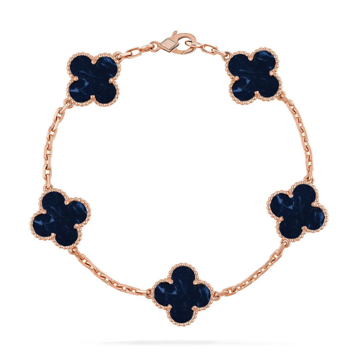 [ECHO ]CLOVER 5 MOTIF PIETERSITE BRACELET COLLECTION
