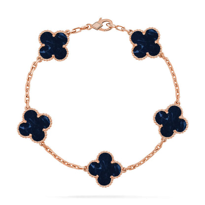 [ECHO ]CLOVER 5 MOTIF PIETERSITE BRACELET COLLECTION