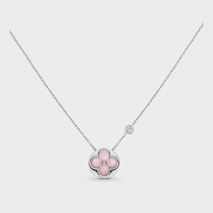 [Echo ]SUN MOTIF PINK MOP SILVER BRACELET