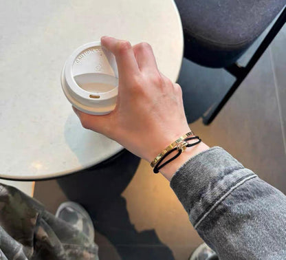[ECHO ]THREE-RING WRISTBAND-COUPLE STYLE