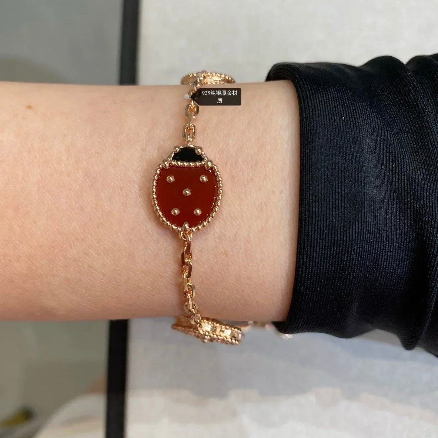[Echo]LUCKY SPRING 5 MOTIF BRACELET