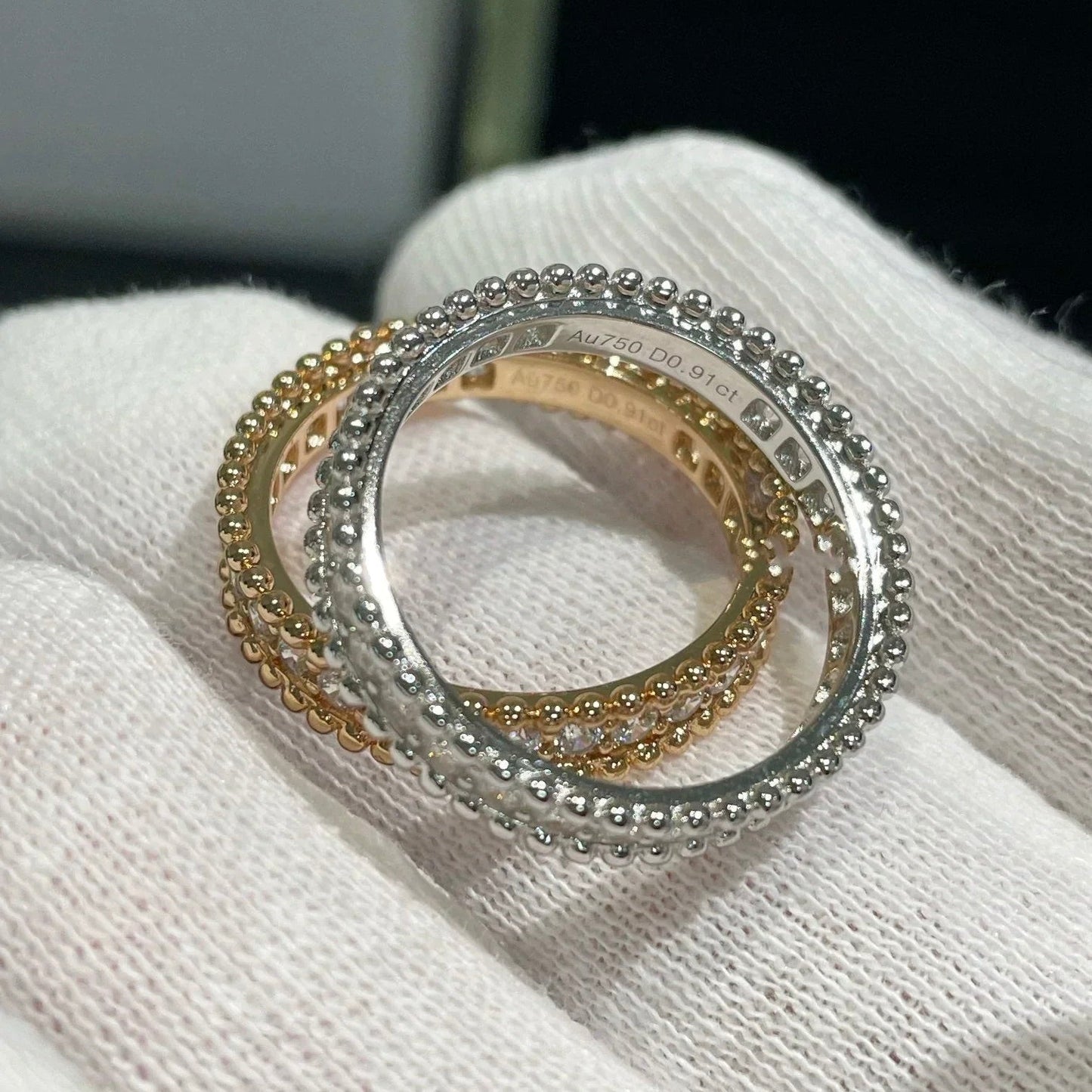 [Echo ]PERLEE DIAMOND ROSE GOLD RING