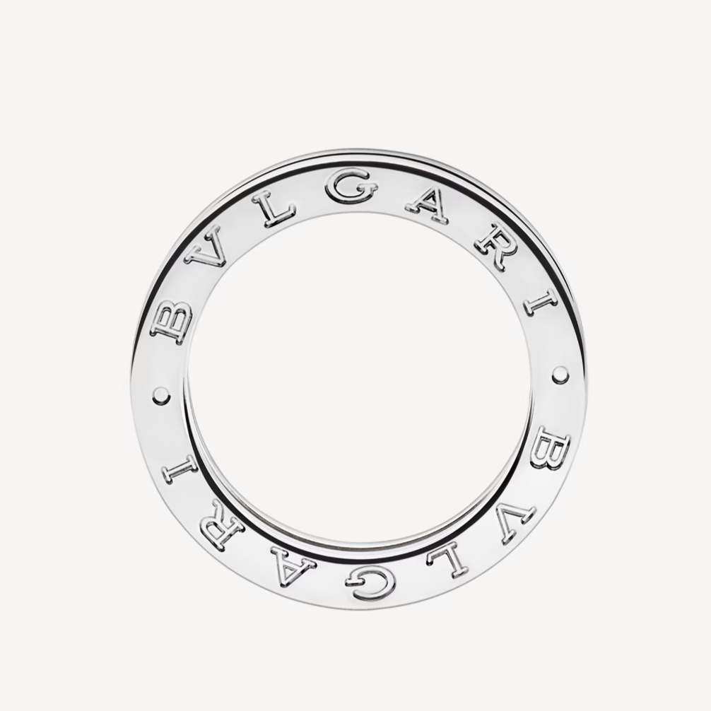 [Echo ]ZERO 1 ONE-BAND PAVED DIAMONDS ON THE SPIRAL RING