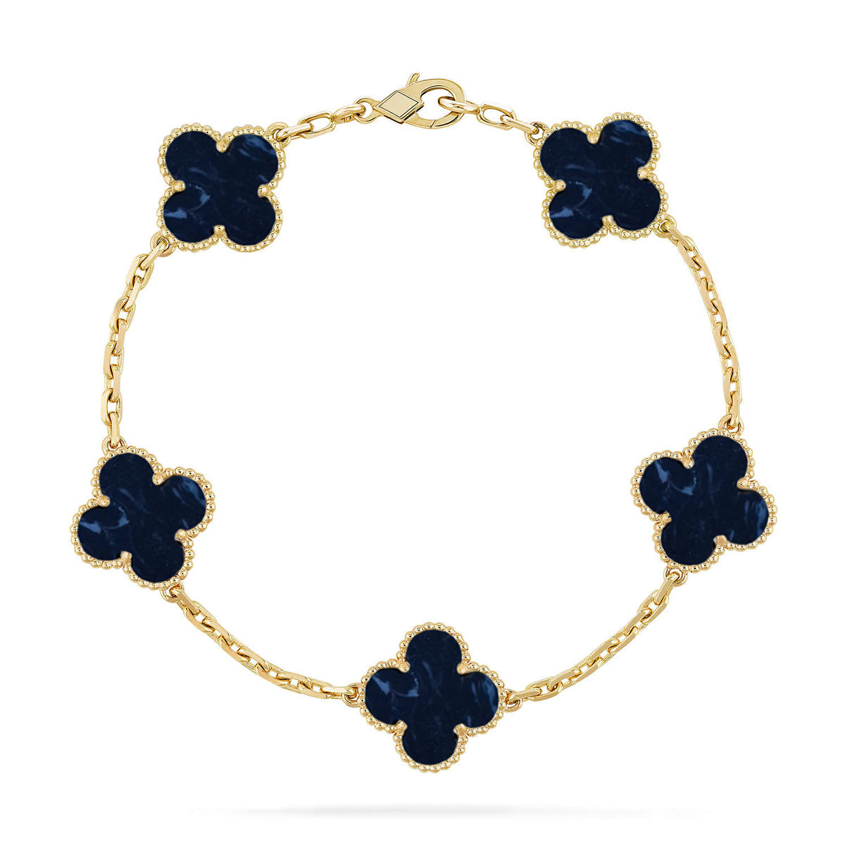 [ECHO ]CLOVER 5 MOTIF PIETERSITE BRACELET COLLECTION