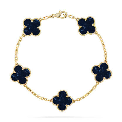 [ECHO ]CLOVER 5 MOTIF PIETERSITE BRACELET COLLECTION