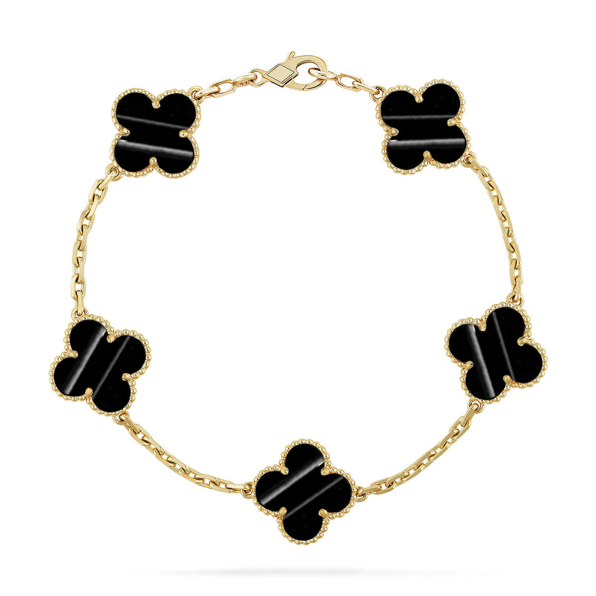 [ECHO ] CLOVER 5 MOTIF PULSAR STONE BRACELET COLLECTION