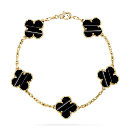 [ECHO ] CLOVER 5 MOTIF PULSAR STONE BRACELET COLLECTION