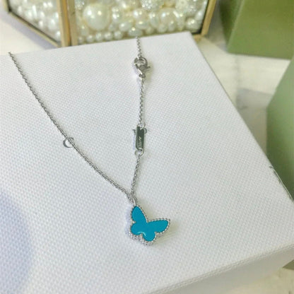 [Echo ]BUTTERFLY TURQUOISE BUTTERFLY BRACELET SILVER