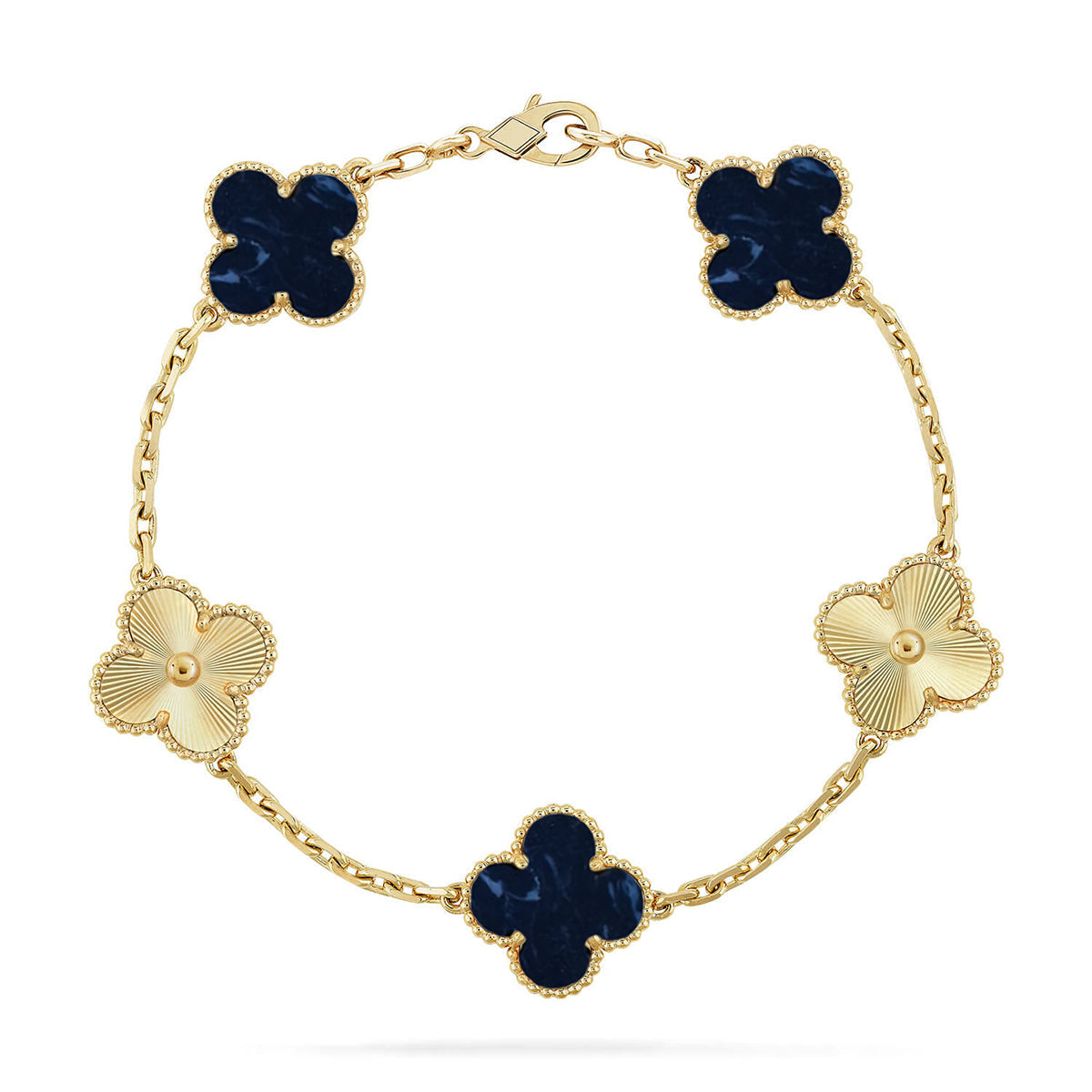 [ECHO ]CLOVER 5 MOTIF PIETERSITE BRACELET COLLECTION