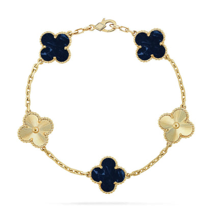 [ECHO ]CLOVER 5 MOTIF PIETERSITE BRACELET COLLECTION