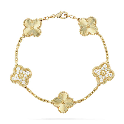 [ECHO ] CLOVER 5 MOTIF LASER BRACELET COLLECTION