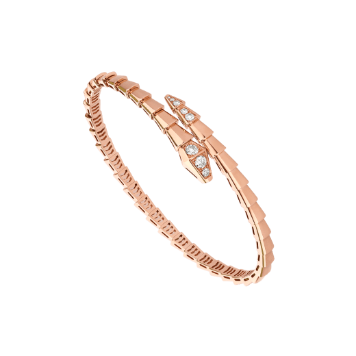 [Echo ]SERPENTI BRACELET DIAMONDS PINK GOLD