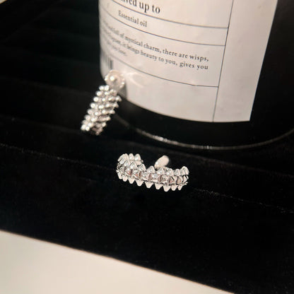[Echo ]CLASH SMALL HOOP EARRINGS