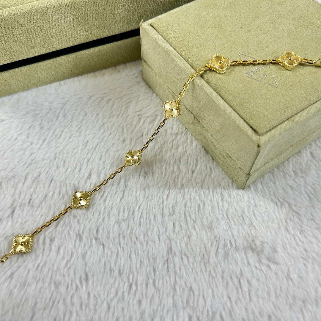 [Echo]CLOVER 6 MOTIF DIAMOND BRACELET