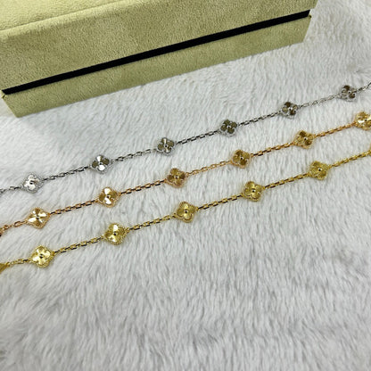 [Echo]CLOVER 6 MOTIF DIAMOND BRACELET