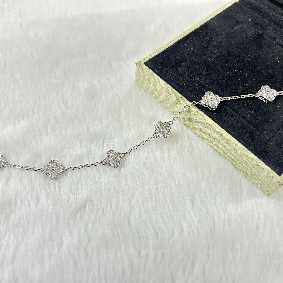 [Echo]CLOVER 6 MOTIF DIAMOND BRACELET