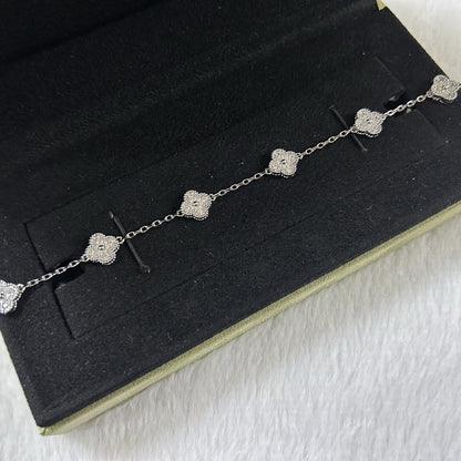 [Echo]CLOVER 6 MOTIF DIAMOND BRACELET