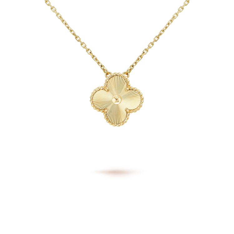 [Echo ]CLOVER 15MM LASER NECKLACE