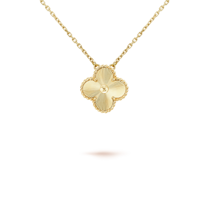 [Echo ]CLOVER 15MM LASER NECKLACE