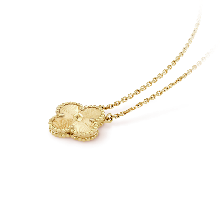 [Echo ]CLOVER 15MM LASER NECKLACE