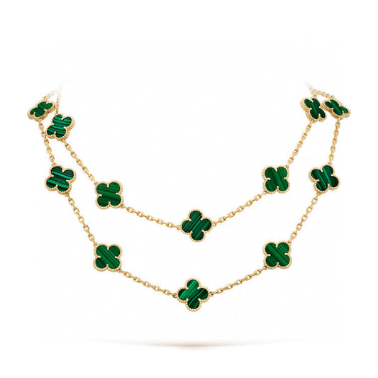 [Echo ]CLOVER 20 MOTIFS MALACHITE GOLD