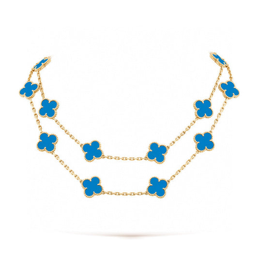 [Echo ]CLOVER 20 MOTIFS TURQUOISE GOLD