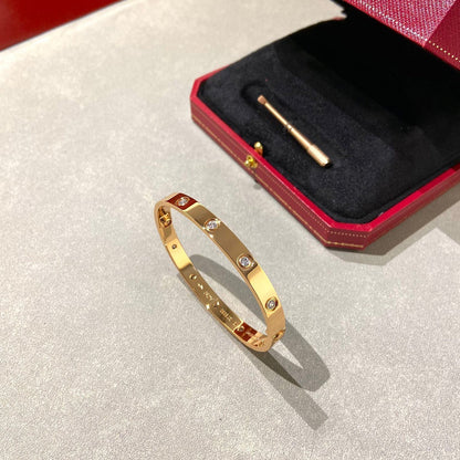 [Echo ]LOVE BRACELET 6.1MM 10 DIAMONDS