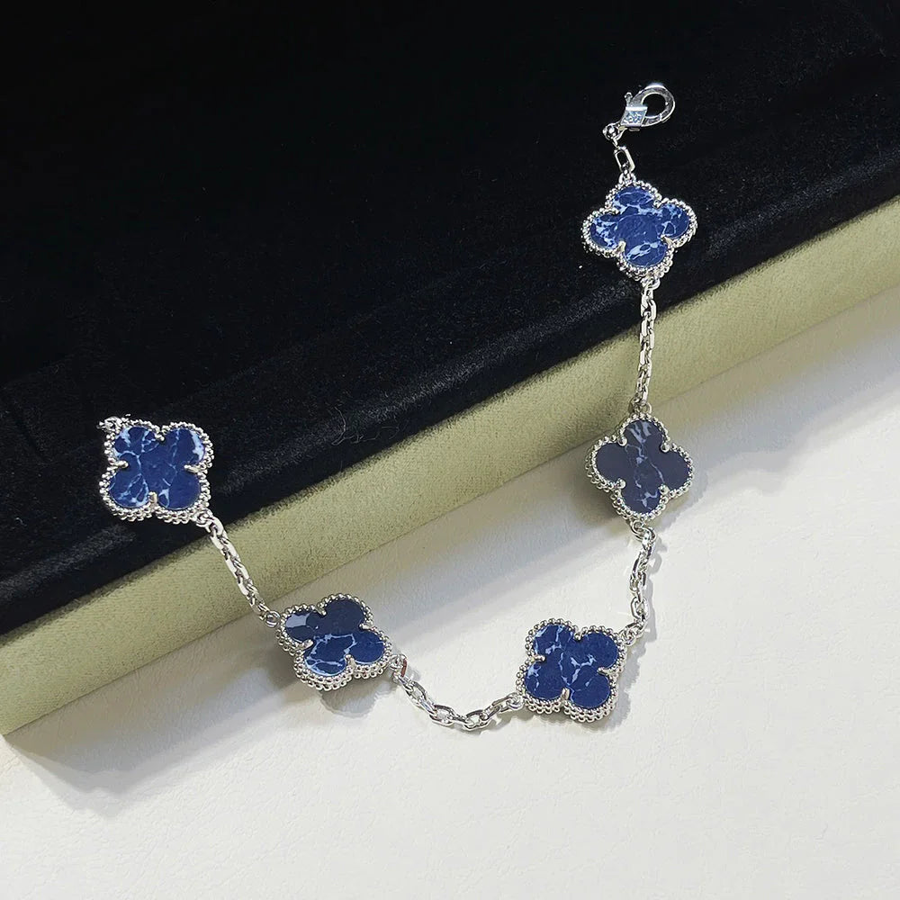 [ECHO ]CLOVER 5 MOTIF PIETERSITE BRACELET COLLECTION