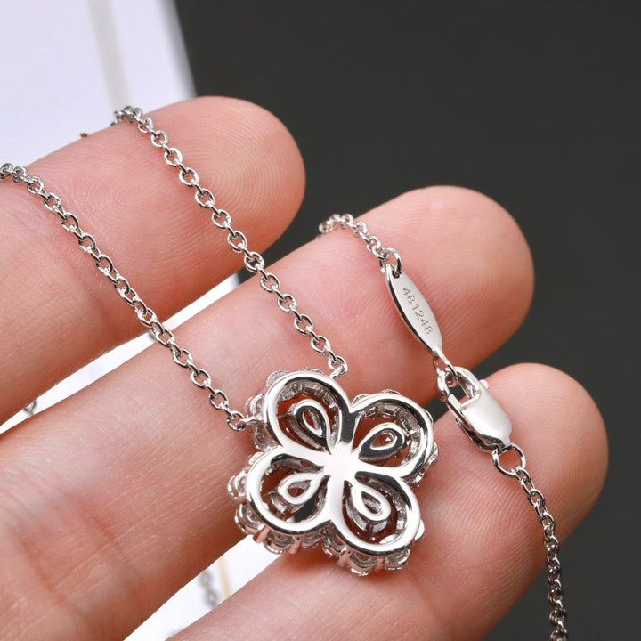 [Echo ]LOOP NECKLACE FULL MOTIF DIAMOND 16MM MULTIPLE COLORS