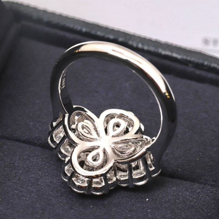 [Echo] LOOP RING VOLLMOTIV DIAMANT 16MM SILBER