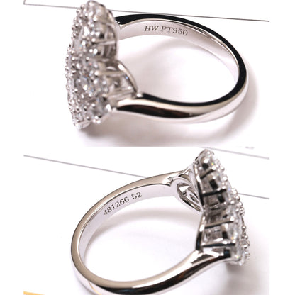 [Echo] LOOP RING VOLLMOTIV DIAMANT 16MM SILBER