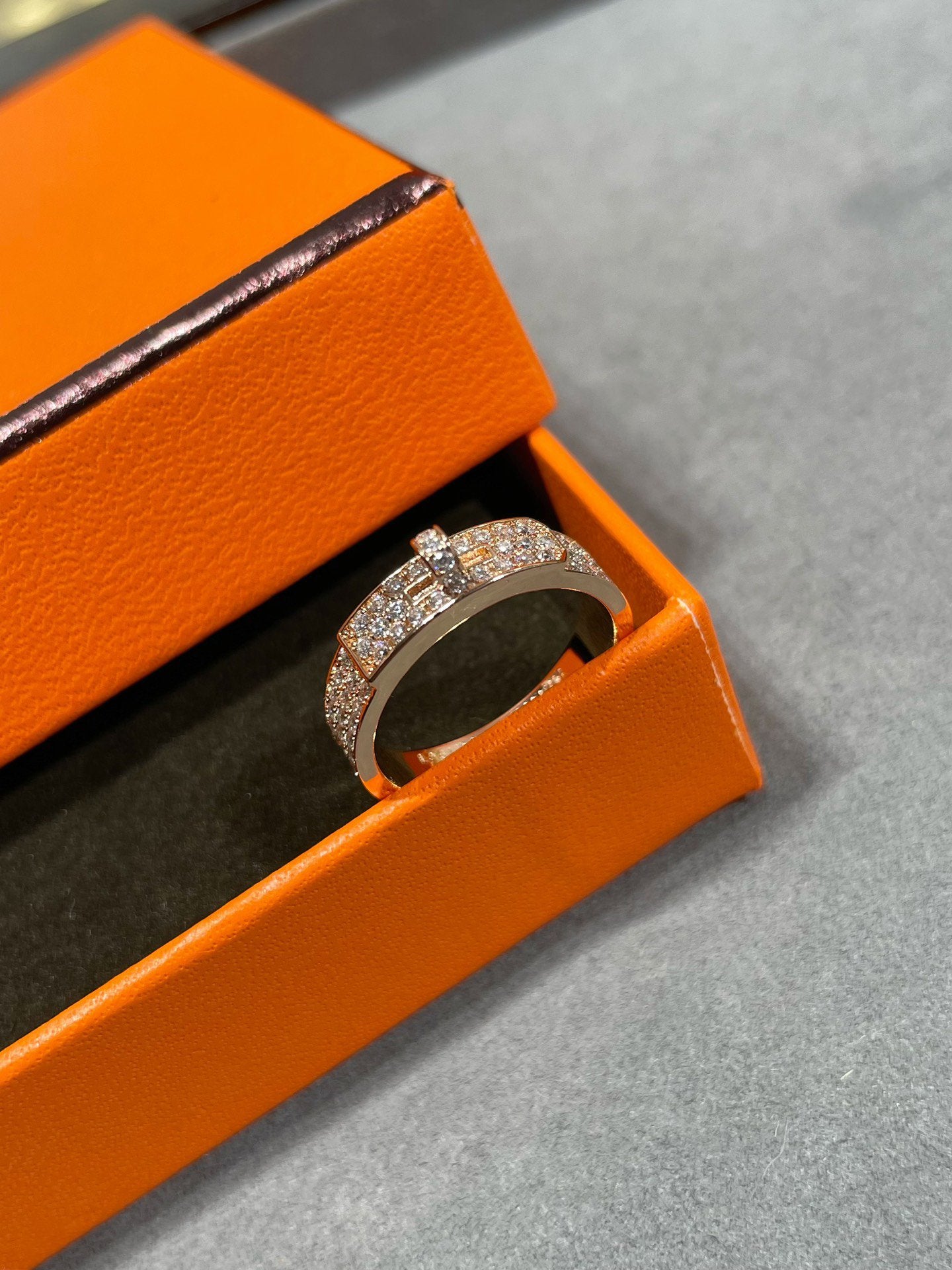 [Echo ]KELLY PINK GOLD DIAMOND RING