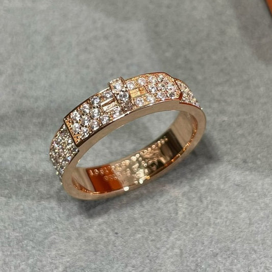 [Echo ]KELLY PINK GOLD DIAMOND RING
