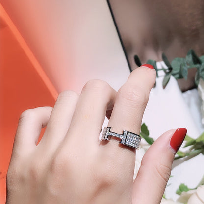 [Echo ]H RING FULL DIAMOND