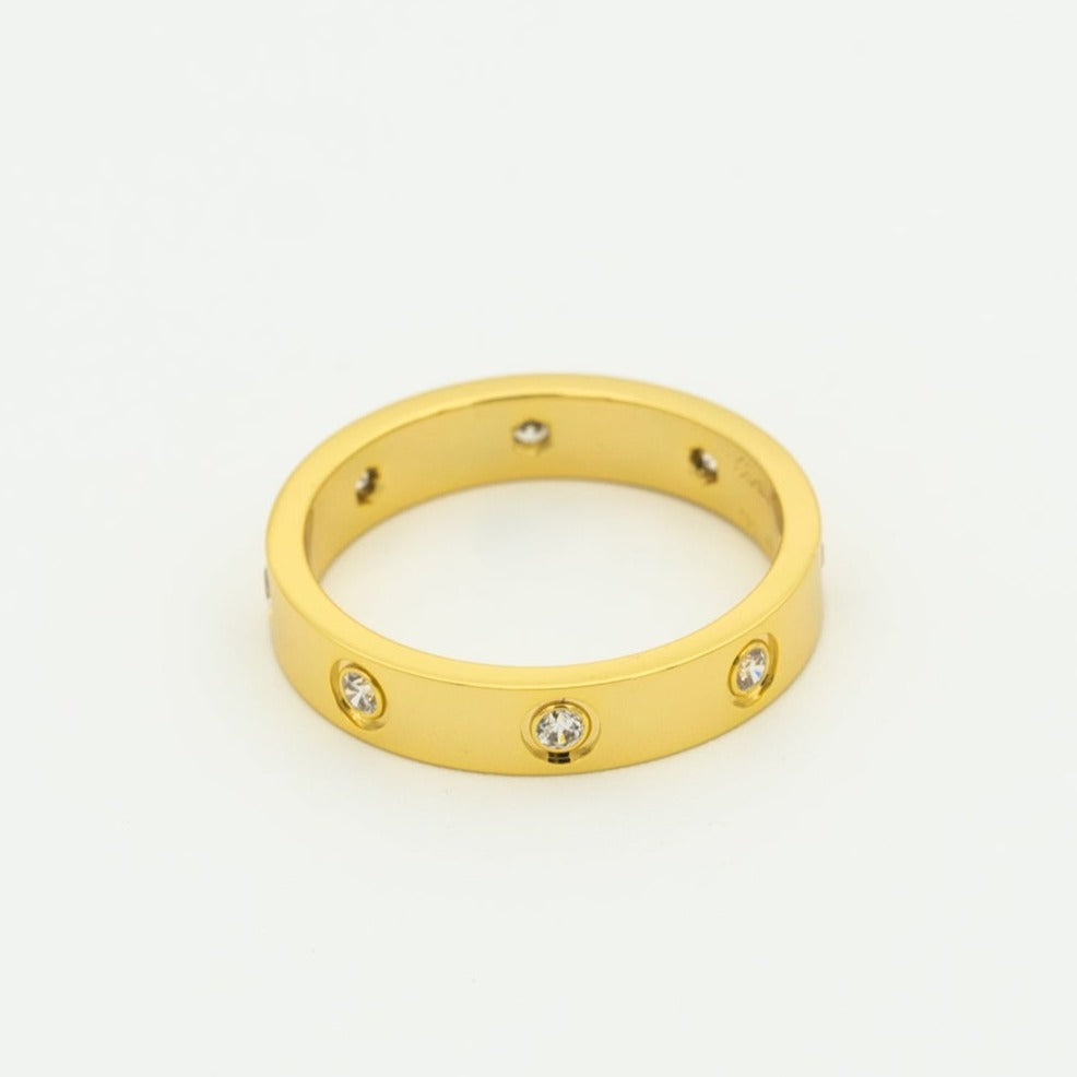 [Echo ]LOVE RING 3.6MM 8 DIAMONDS