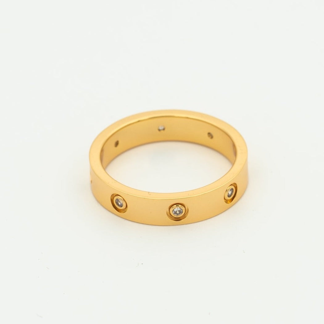 [Echo ]LOVE RING 3.6MM 8 DIAMONDS