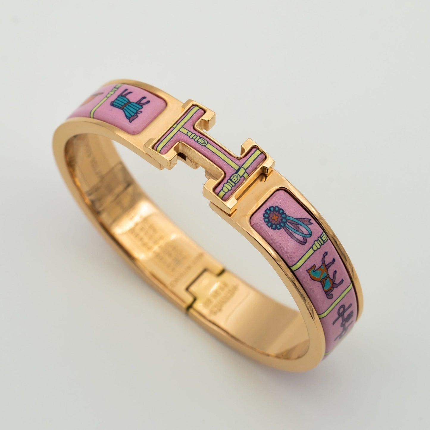 [Echo ]H ROSA GOLD ARMBAND ROSA KERAMIK