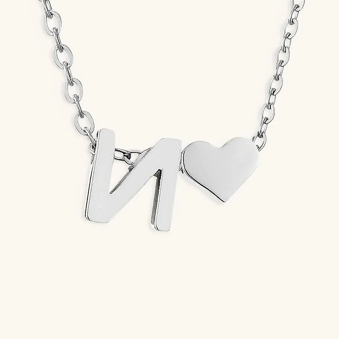 [Echo Fine]Ria Initial Letter Gold Necklace