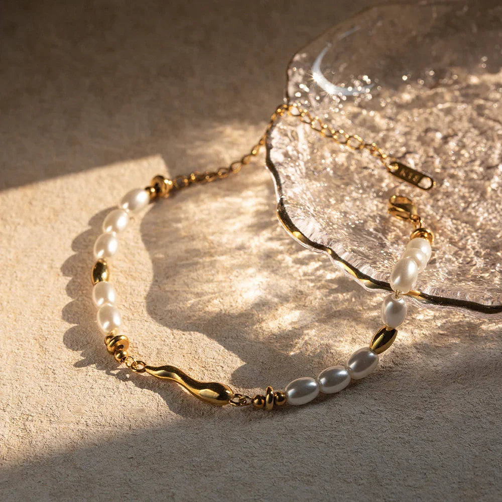[Echo Fine]Dominique Freshwater Pearl Bracelet