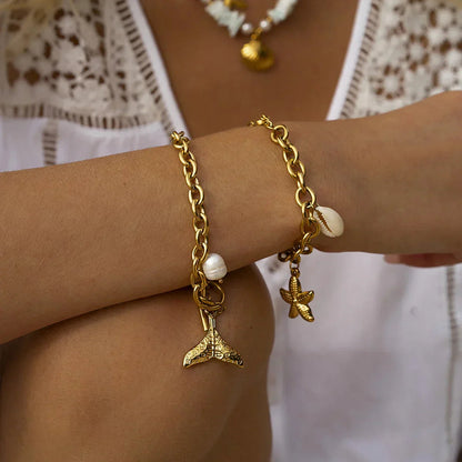 [Echo Fine]Caspian Gold Bracelet