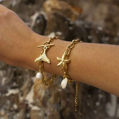 [Echo Fine]Caspian Gold Bracelet