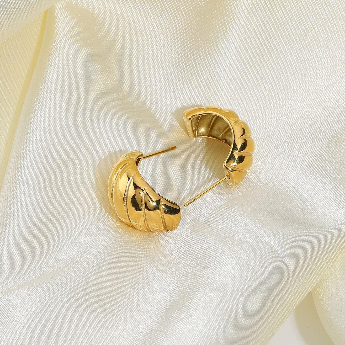 [Echo Fine]Kelsey Gold Earrings