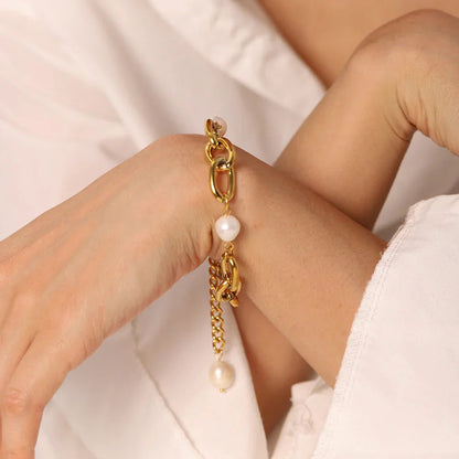 [Echo Fine]Serafina Freshwater Pearl Bracelet