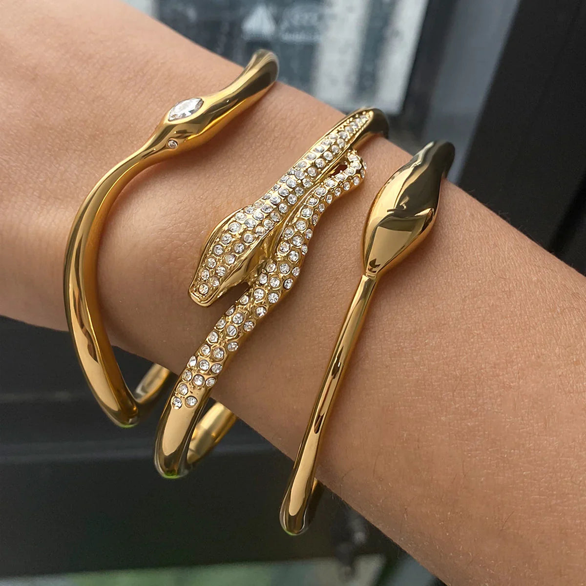 [Echo Fine]Vinny Gold Bangle