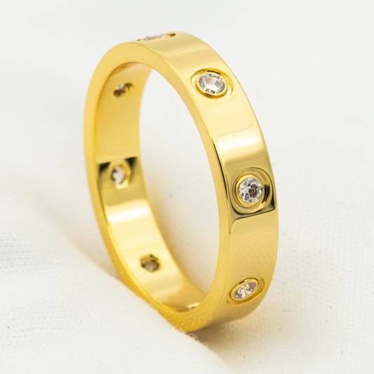 [Echo ]LOVE RING 3.6MM 8 DIAMONDS
