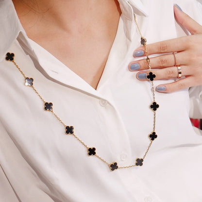 [Echo ]CLOVER 20 MOTIFS ONYX ROSE GOLD