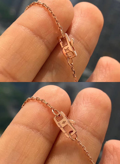 [Echo ]BLOSSOM PENDANT PINK GOLD AND DIAMOND